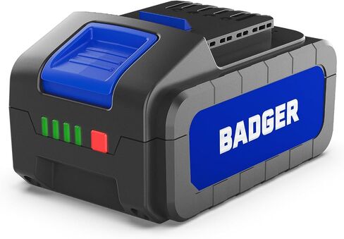 Wild Badger Power WB20V4AHB 20 Volt 4.0Ah Lithium-Ion Battery, Blue – High-Capacity Power for 20V Tools, Compatible with Drills, Saws, Flashlights & More in Saudi Arabia