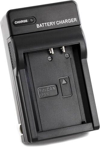 Norifon LP-E10 Wall Charger for Canon EOS 1100D, EOS 1200D | Compaitble with Canon EOS Kiss X50, EOS Rebel T3 with Foldable Plug in Kuwait