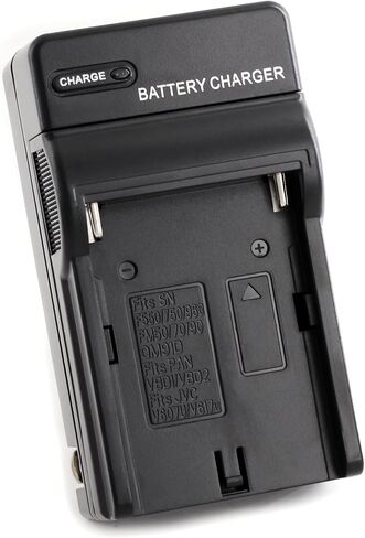 Norifon NP-FM50 Wall Charger for Sony CCD-TRV308, CCD-TRV138 | Compaitble with Sony CCD-TRV328, DSLR-A350, DSLR-A100, DSLR-A200, DSR-PD170, DSR-PD150, HVR-Z5U, HVR-Z1U with Foldable Plug in Saudi Arabia