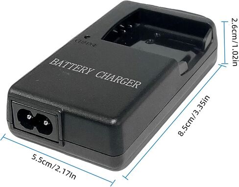 MH‑63 EN EL10 Battery Charger for EN‑EL10 Battery | Compatible with Nikon Coolpix S60 S200 S210 S220 S500 S510 S520 S570 S600 S700 S3000 S4000 Cameras in Kuwait