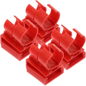 Ciieeo 4 Pcs Aquarium LED Light Holder Clips with Suction Cups for Submersible Lights Abs Material Easy Installation Practical and Aesthetic for Fish Tank Use in Kuwait