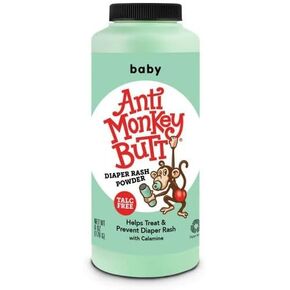 Anti Monkey Butt Baby Powder | Diaper Rash Prevention, Cornstarch & Calamine, Therapeutic Formula in Saudi Arabia