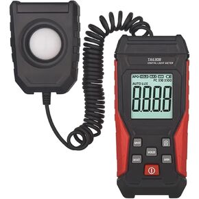 TA630A TA630B 0.1-200000Lux/0.01-20000FC Digital Illuminance Lux Meter LCD | Wide-range sensor measures illuminance in Lux or FC with clear display, data hold and portable operation(TA630B) in Saudi Arabia