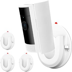 2 Pack Adhesive Wall Mount Bracket for Ring Indoor Cam,Strong VHB Stick On,No Drilling Camera Mount for Ring,Two Ways Installation with Tape and Screws in Kuwait