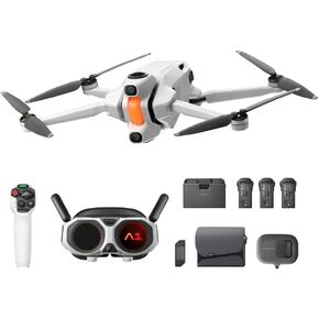 Antigravity A1 Infinity Bundle with propellers - 8K 360 Drone for Immersive Flight, Point-to-Fly Motion Control, Obstacle Avoidance, Deep Track, Auto Return, 10km Transmission, Auto Edit in Kuwait