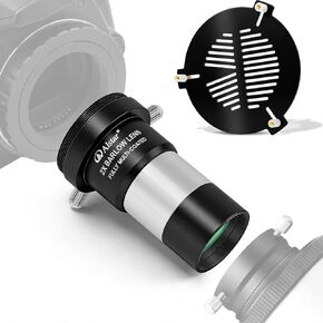 Alstar Bahtinov Mask Focusing Mask FM80mm - Bundle with - 1.25 inch 2X Barlow Lens in Kuwait