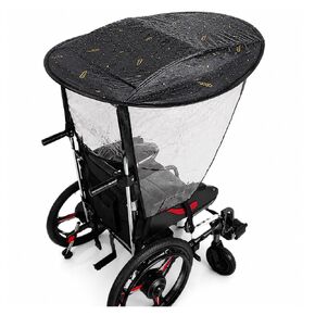 2026 Wheelchair Sunshade Canopy for Sunrise Medical Quickie QXi 2018-2026,Waterproof Adjustable Umbrella Canopy in Saudi Arabia