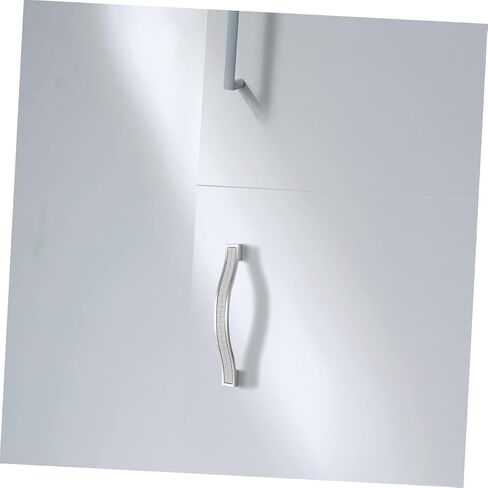 10pcs Modern Minimalist Frosted Crystal Drawer Handles for Cabinets Elegant Furniture Pulls Alloy Material for Closet and Dresser Decor in Kuwait