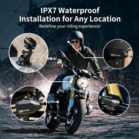 Drift Ghost XL PRO Sport Action Camera 4K Sport WiFi IPX7 Waterproof Wearable Live Stream Vlog Motorcycle Bicycle Helmet Cam in Kuwait