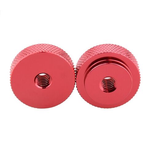 CAMVATE 1/4"-20 Female Thumb Wheel Lock Nut Adapter(2 Pieces) - 1490 in Saudi Arabia