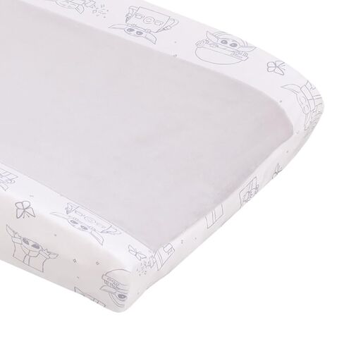Warner Brothers Harry Potter Magical Moments Grey and White Super Soft Changing Pad Cover in Kuwait