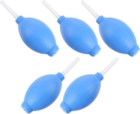 Sosoport 5pcs Silicone Air Blower Cleaner with Ergonomic Design and Precise Airflow for Camera Lens and Computer Laptop Equipment Dust Cleaning Random Color in Kuwait