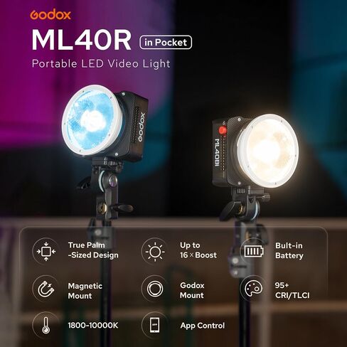 GODOX ML40R/40BI 40W Led Video Light in Kuwait