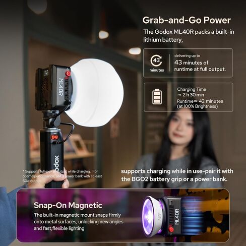 GODOX ML40R/40BI 40W Led Video Light in Kuwait