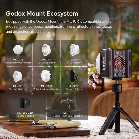 GODOX ML40R/40BI 40W Led Video Light in Kuwait