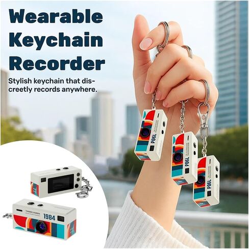 0.96in Flip Lens Retro CCD Mini Digital Camera | 1080P Pocket Retro Mini CCD Cam Travel Sports Vlog Gift(Add 32G TF,White) in Kuwait
