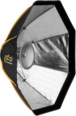 Flashpoint eVOLV 200 Pro II TTL Pocket Flash Kit with Glow EZ Lock Octa Small Quick Softbox (25") and S2 Bracket in Kuwait