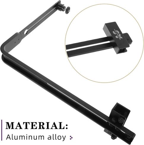 Adjustable Aquarium Light Stand Holder for Fish Tank, Aluminum Alloy Material with Precise Lighting and Versatile Use, for Underwater Landscapes and Saltwater Aquariums in Kuwait
