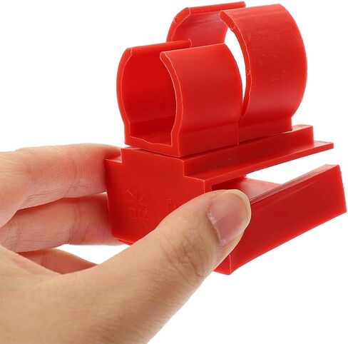 Ciieeo 4 Pcs Aquarium LED Light Holder Clips with Suction Cups for Submersible Lights Abs Material Easy Installation Practical and Aesthetic for Fish Tank Use in Kuwait