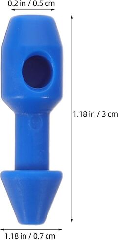6pcs Plastic Spearfishing Band Insert for Rubber Tubes, Spearfishing Accessories with Quick Module Change and Salt Corrosion Prevention, for Freediving and Catching Fish in Kuwait