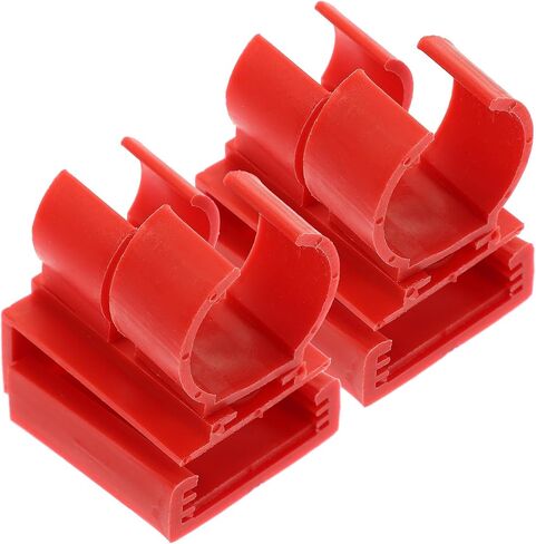 INOOMP 2pcs LED Lamp Mounting Clips for Aquarium and Fish Tank Reusable Plastic Light Brackets to Stabilize Light for Feeding Fish in Kuwait