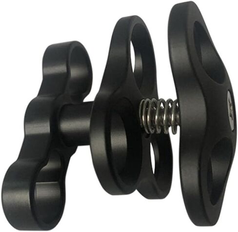 harayaa Diving Lights Clamp Underwater Ball Clamp 3 Holes Easy Releasing for in Kuwait