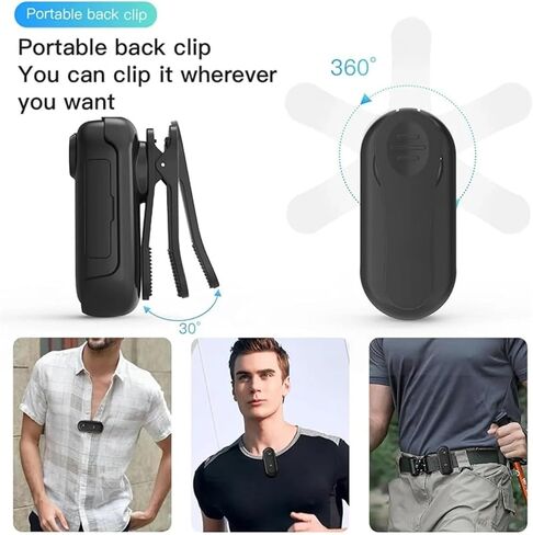 4K Magnetic Pocket POV Mini Body Camera WiFi Waterproof Chest Helmet Recorder for Bicycle Sports Vlog Shooting in Kuwait