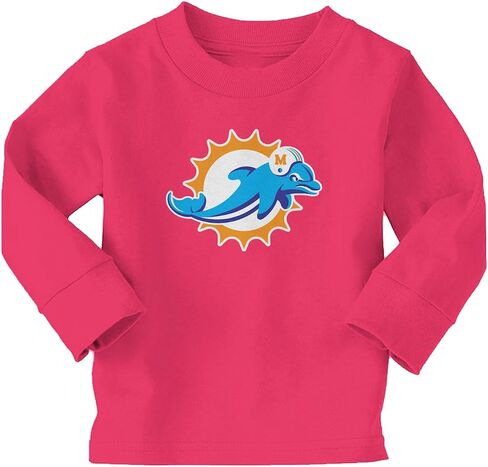 Dolphin with Helmet South Florida Sports Infant/Toddler Cotton Jersey T-Shirt in Kuwait