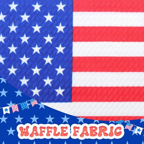 YanJie 7'' 2pcs Baby Girl Headbands 4th of July Independence Day Hair Bands for Kids Toddlers Infants Newborns Girl Outfits in Kuwait