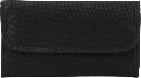 Camera Lens Filter Case for 25-86mm Round & 83x100 Square Filters, Shockproof Nylon Storage Bag with Label, Foldable Protective Pouch for Outdoor Travel (6 Packs) in Kuwait