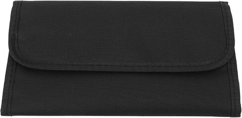 Camera Lens Filter Case for 25-86mm Round & 83x100 Square Filters, Shockproof Nylon Storage Bag with Label, Foldable Protective Pouch for Outdoor Travel (6 Packs) in Kuwait