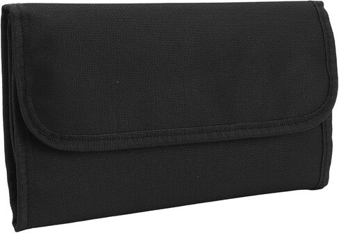Camera Lens Filter Case for 25-86mm Round & 83x100 Square Filters, Shockproof Nylon Storage Bag with Label, Foldable Protective Pouch for Outdoor Travel (6 Packs) in Kuwait