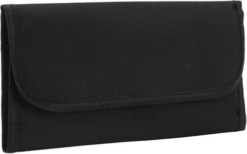 Camera Lens Filter Case for 25-86mm Round & 83x100 Square Filters, Shockproof Nylon Storage Bag with Label, Foldable Protective Pouch for Outdoor Travel (6 Packs) in Kuwait