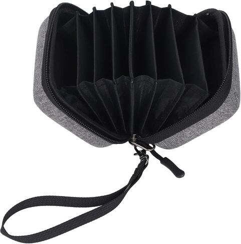 Professional EVA Lens Filter Pouch Case, Shockproof Scratch Proof Camera Lens Filter Storage Bag with Accordion Design for CPL ND Filters up to 67mm in Kuwait