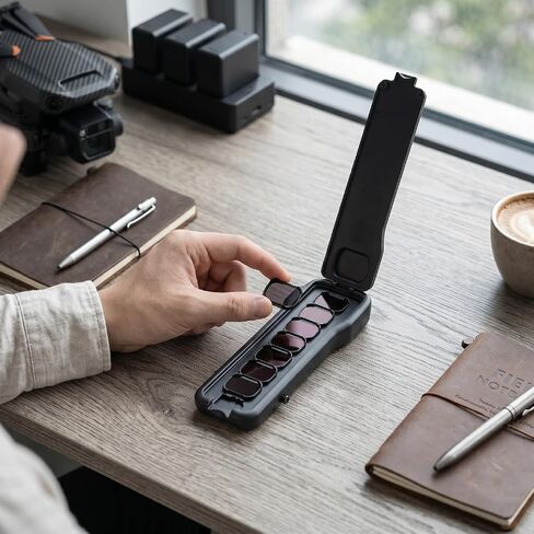 Protective Case Fit for Pocket 3 Camera PTZ Flip Protective Cover for Travel, or Any Outdoor Adventure Built in CPL ND Filters Storage Slots in Kuwait
