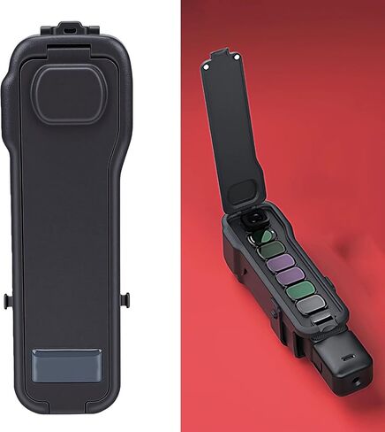 Protective Case Fit for Pocket 3 Camera PTZ Flip Protective Cover for Travel, or Any Outdoor Adventure Built in CPL ND Filters Storage Slots in Kuwait