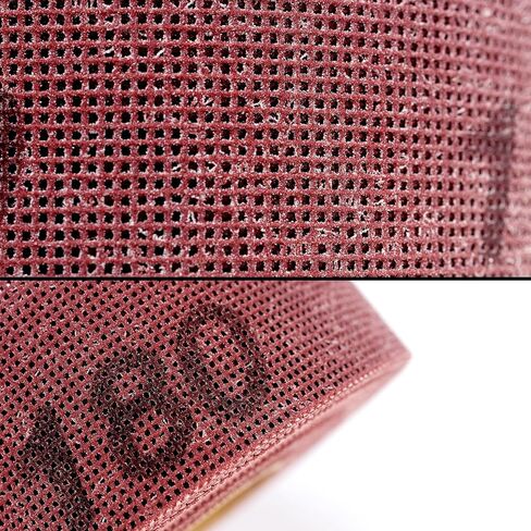 Emery Cloth Roll Grit 180 Plumbers Sanding Cloth, 1.5" X 10 Yards | Open Mesh Double Side Aluminum Oxide Sandpaper Rolls | Ideal for Clean Copper Pipe, Remove Metal Burrs, Wood Lathe Projects in Kuwait