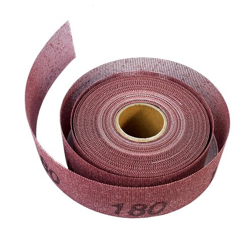Emery Cloth Roll Grit 180 Plumbers Sanding Cloth, 1.5" X 10 Yards | Open Mesh Double Side Aluminum Oxide Sandpaper Rolls | Ideal for Clean Copper Pipe, Remove Metal Burrs, Wood Lathe Projects in Kuwait