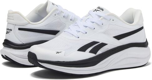 Reebok Futura Dash Running Shoes for Women, White/Black, 6.5 Medium in Kuwait