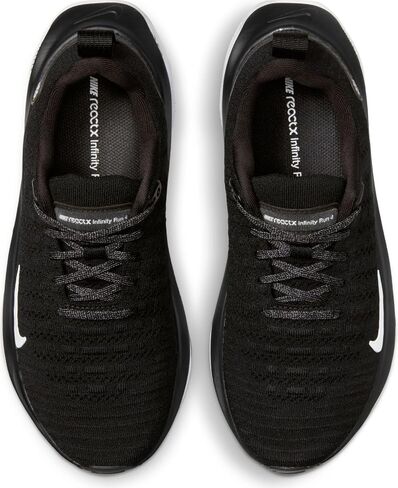 Nike InfinityRN 4 Women's Road Running Shoes (DR2670-001, Black/Dark Grey/White) Size 9.5 in Kuwait