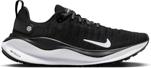 Nike InfinityRN 4 Women's Road Running Shoes (DR2670-001, Black/Dark Grey/White) Size 9.5 in Kuwait