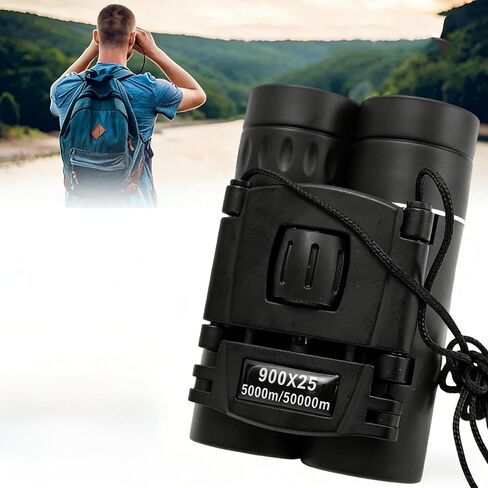Powerful Long Range 900x25 BAK4 Telescope Low Light Jumelles for Hunting Camping Outdoor Binoculars in Kuwait