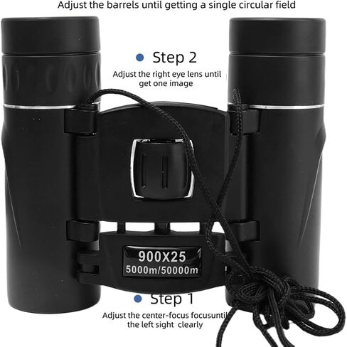 Powerful Long Range 900x25 BAK4 Telescope Low Light Jumelles for Hunting Camping Outdoor Binoculars in Kuwait