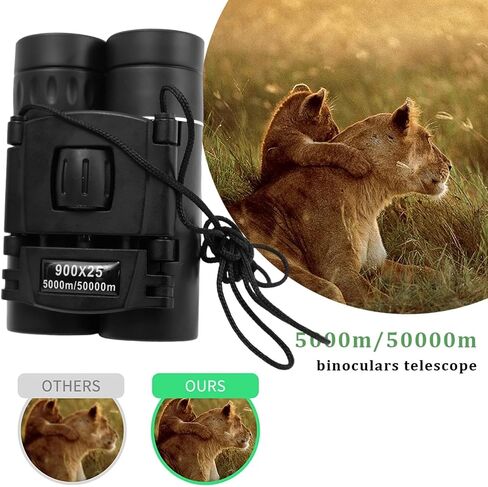 Powerful Long Range 900x25 BAK4 Telescope Low Light Jumelles for Hunting Camping Outdoor Binoculars in Kuwait