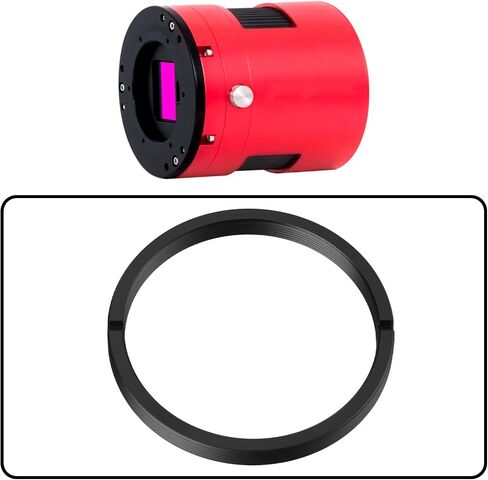M54 to M48 Camera Lens Adapter Threaded Converter M54x0.75 to M48x0.75 Compatible with ZWO Cameras and Filter Wheels in Kuwait