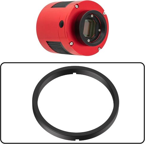 M54 to M48 Camera Lens Adapter Threaded Converter M54x0.75 to M48x0.75 Compatible with ZWO Cameras and Filter Wheels in Kuwait