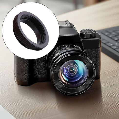 5mm 10mm C Mount to Mount Extension Adapter Rings for CCTV Security Industrial Camera Lens Conversion Aluminum Spacer Adapter Ring Adapter Ring in Kuwait
