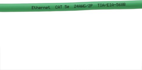 HangTon Ethernet Sensor Vision Camera M12 4 Pin D Code to M12 4 Pin D Coded Cable for Baumer Encoder Industrial Automation PLC Network 5m in Kuwait