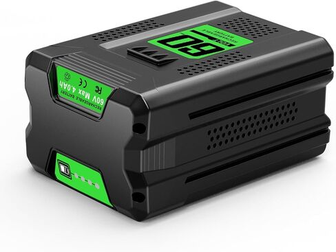 Replacement for Greenworks 60V Battery 4.0Ah,Compatible with Greenworks Pro 60v & 75+ Power Tools Battery LB60A03 LB60A02 LB602 LB6025 LB60A00 in Kuwait
