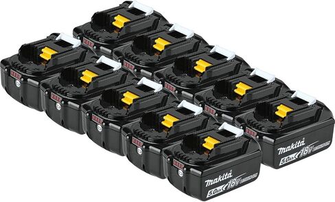 Makita BL1850B-10 18V LXT Lithium-Ion 5.0Ah Battery, 10/Pk in Kuwait